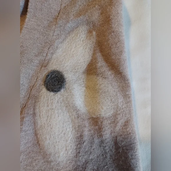 Aaeda Tan Floral Women's Cardigan - Picture 7 of 7